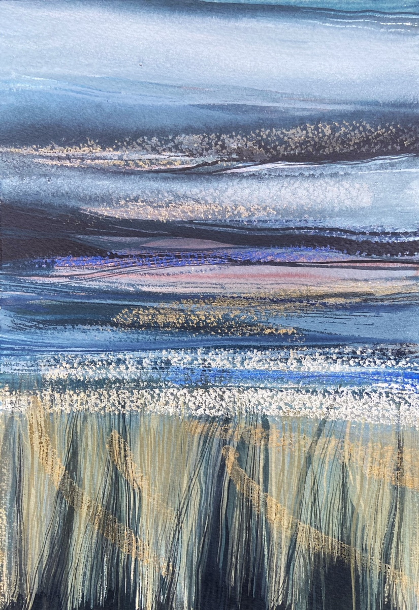 'Approaching The Shore' by artist Anthea Gage RSW